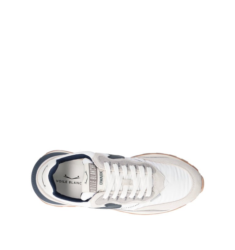 VOILE BLANCHE Sneaker uomo bianca/blu