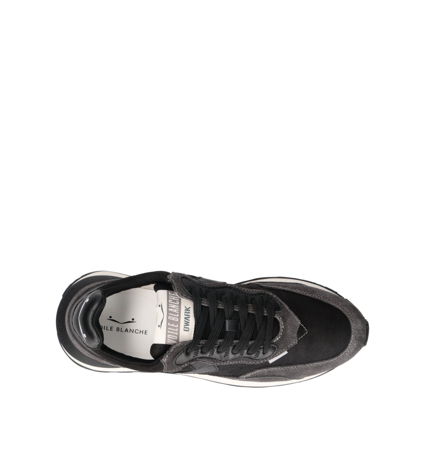 VOILE BLANCHE Sneaker uomo nera