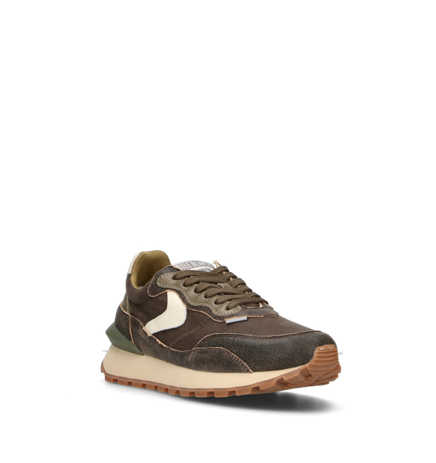 VOILE BLANCHE Sneaker uomo marrone