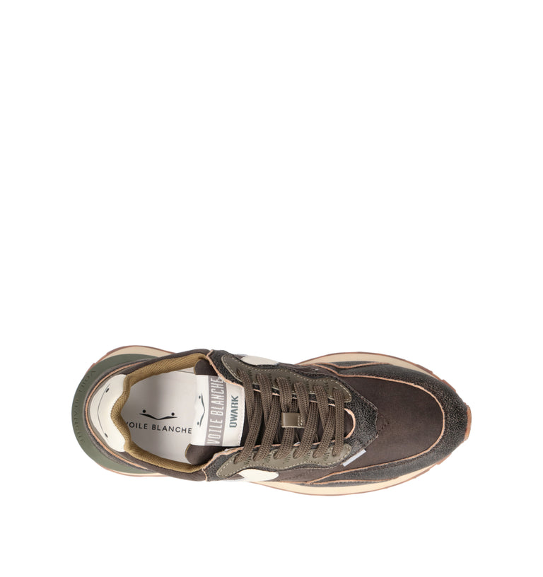 VOILE BLANCHE Sneaker uomo marrone