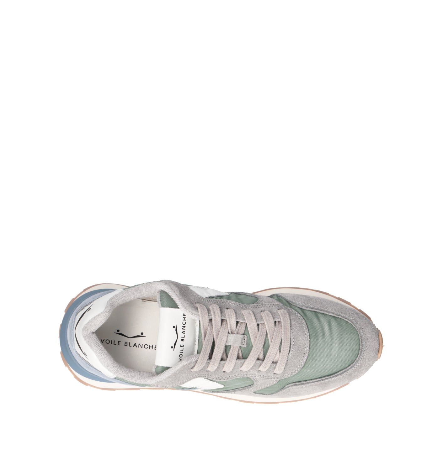 VOILE BLANCHE Sneaker uomo verde
