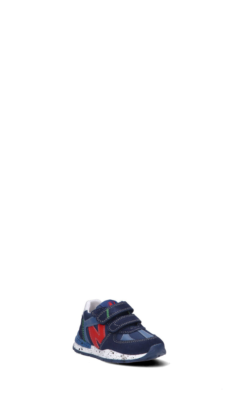 NATURINO Sneaker bimbo blu in pelle