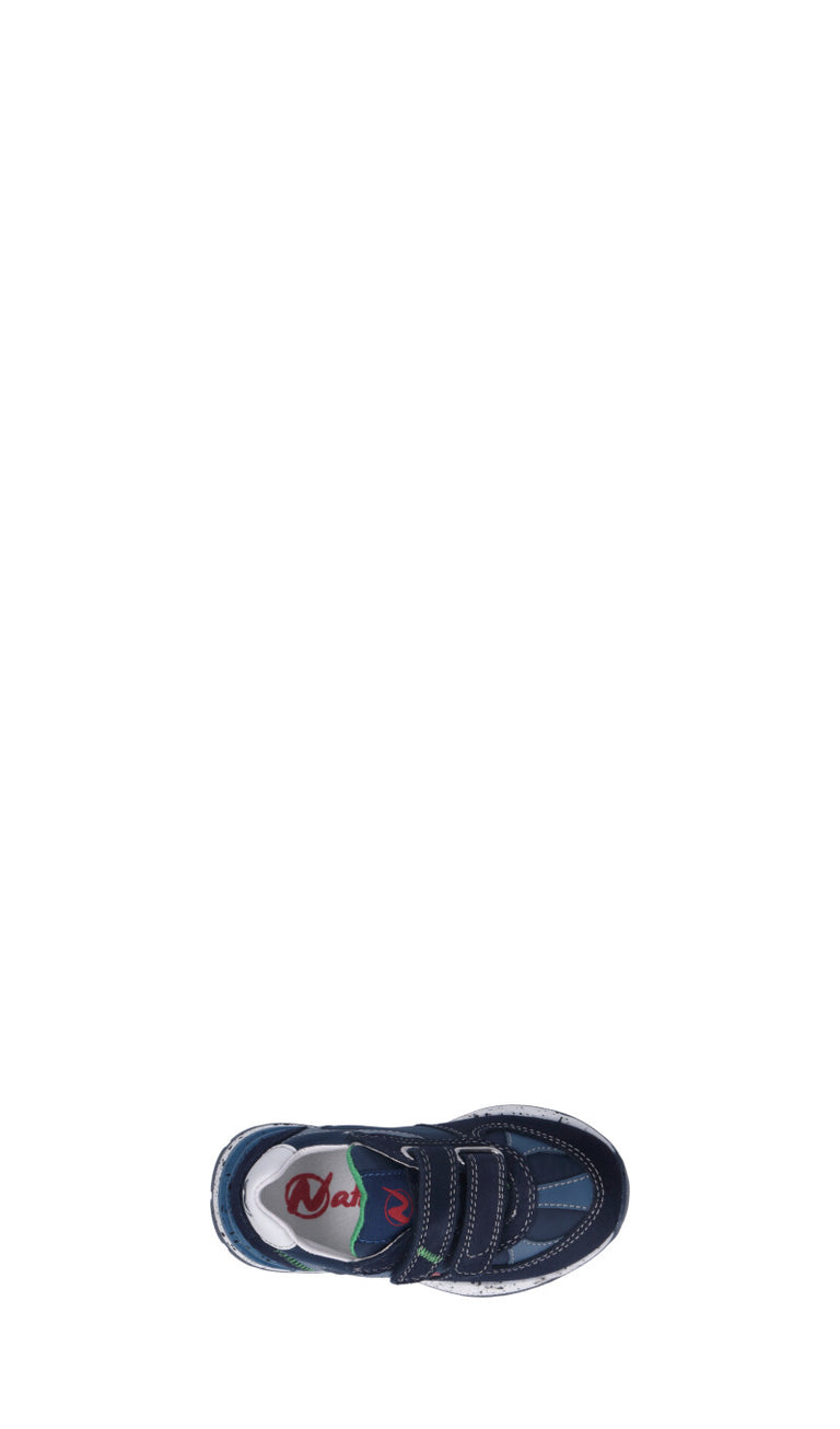 NATURINO Sneaker bimbo blu in pelle