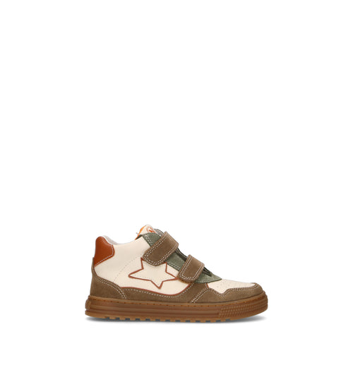 NATURINO Sneaker bimbo marrone in pelle