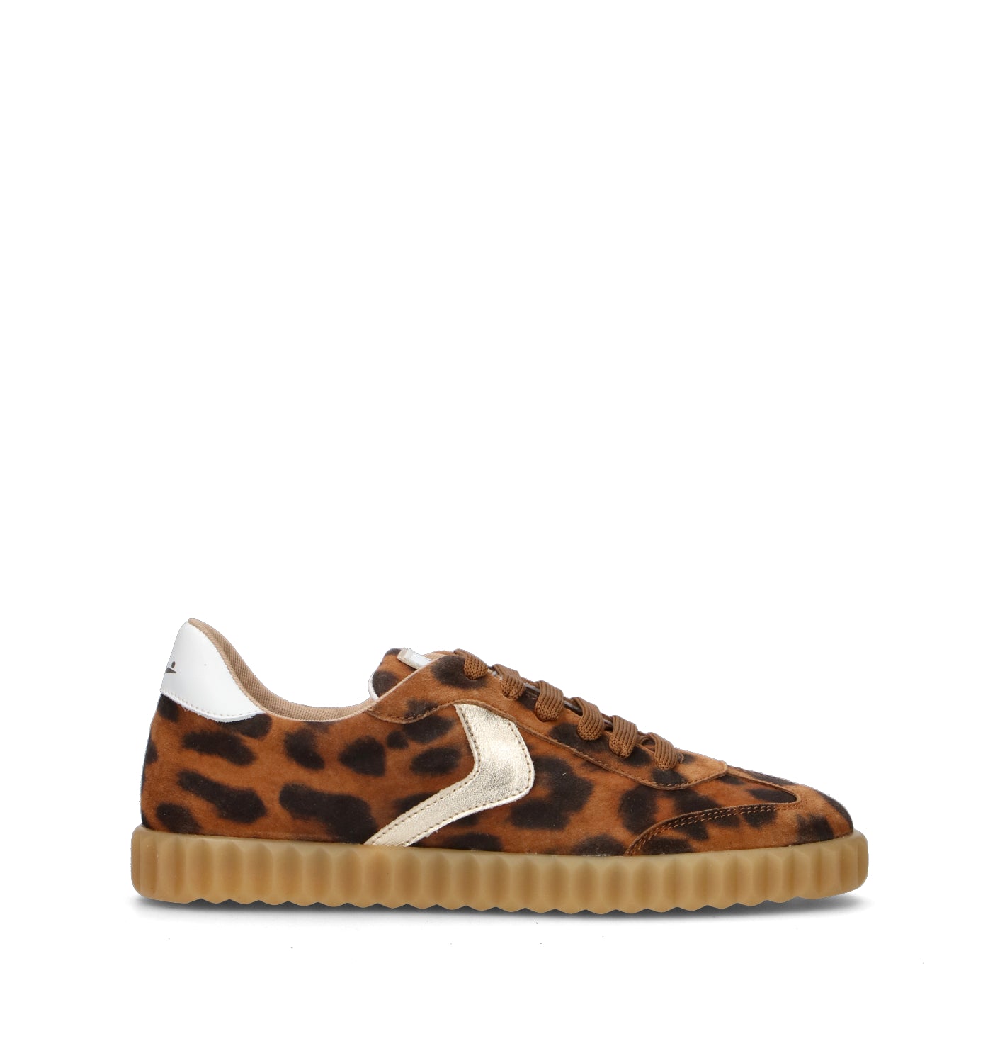 VOILE BLANCHE Sneaker donna leopardata in suede