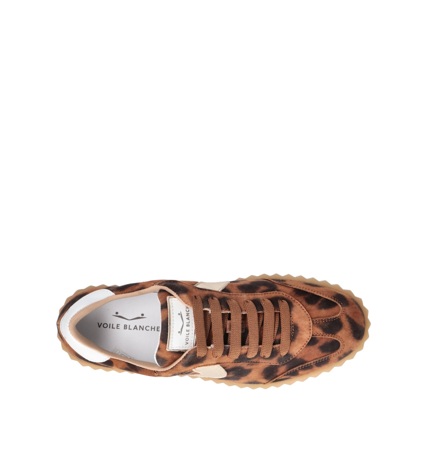 VOILE BLANCHE Sneaker donna leopardata in suede