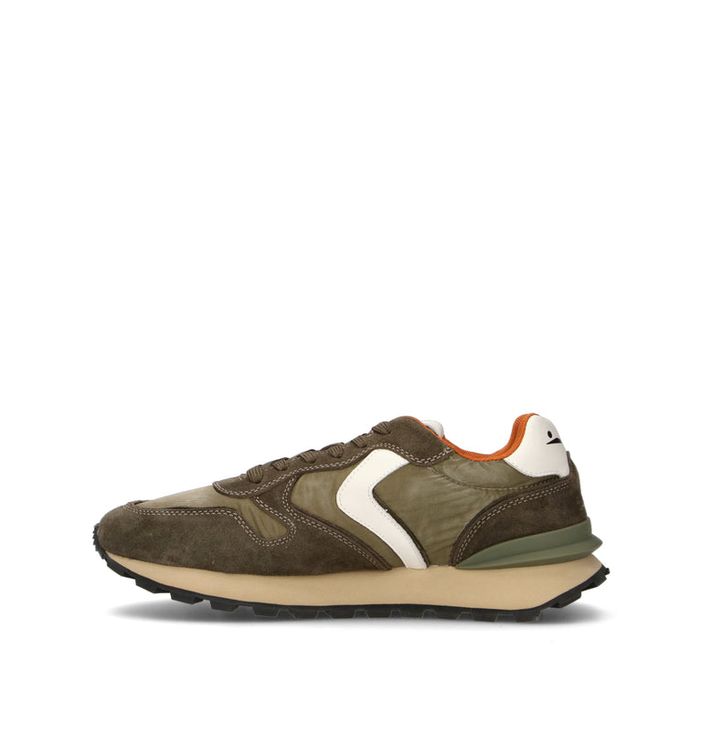 VOILE BLANCHE Sneaker uomo militare