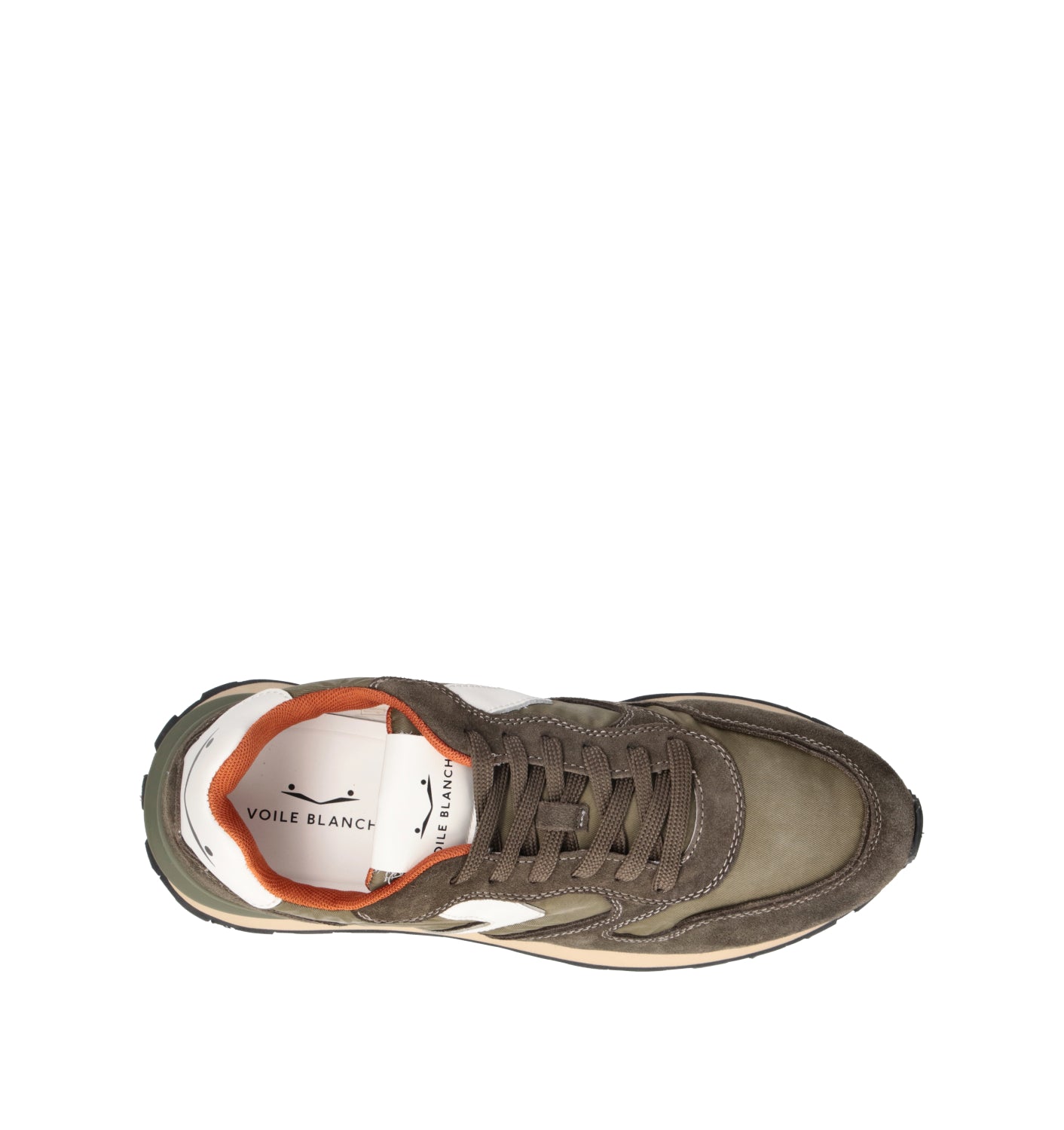 VOILE BLANCHE Sneaker uomo militare