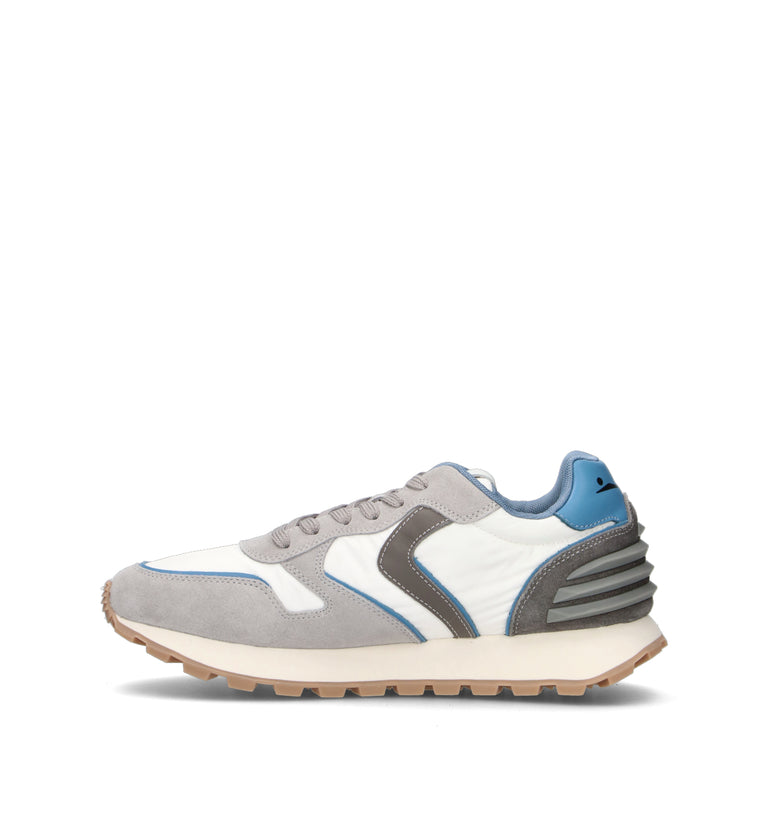 VOILE BLANCHE Sneaker uomo bianca/grigia