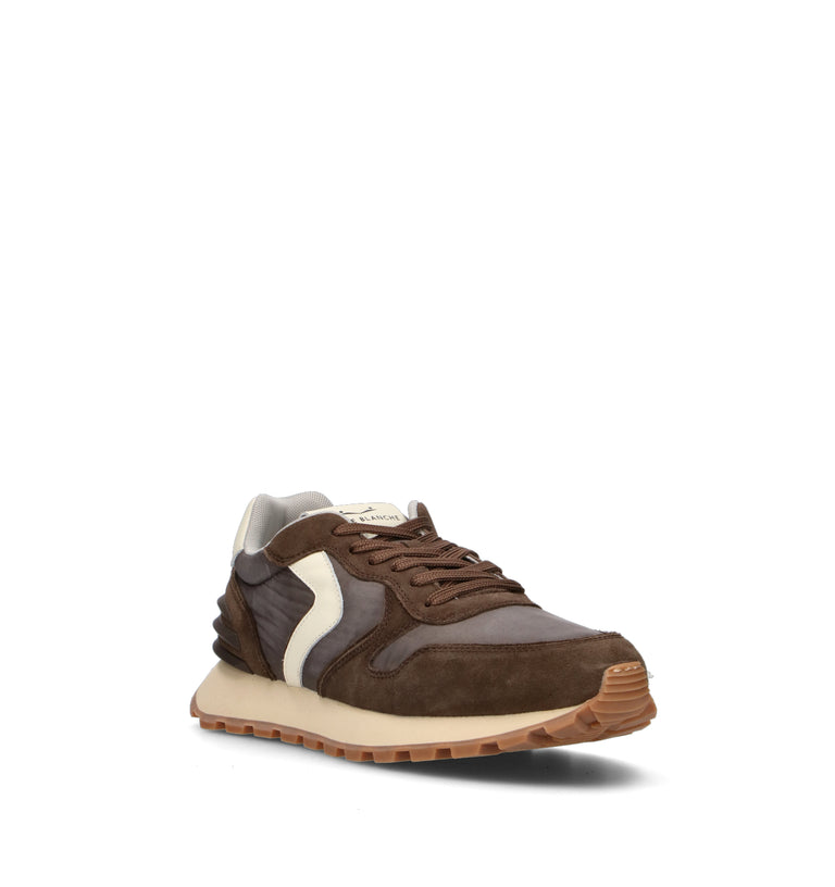 VOILE BLANCHE Sneaker uomo marrone