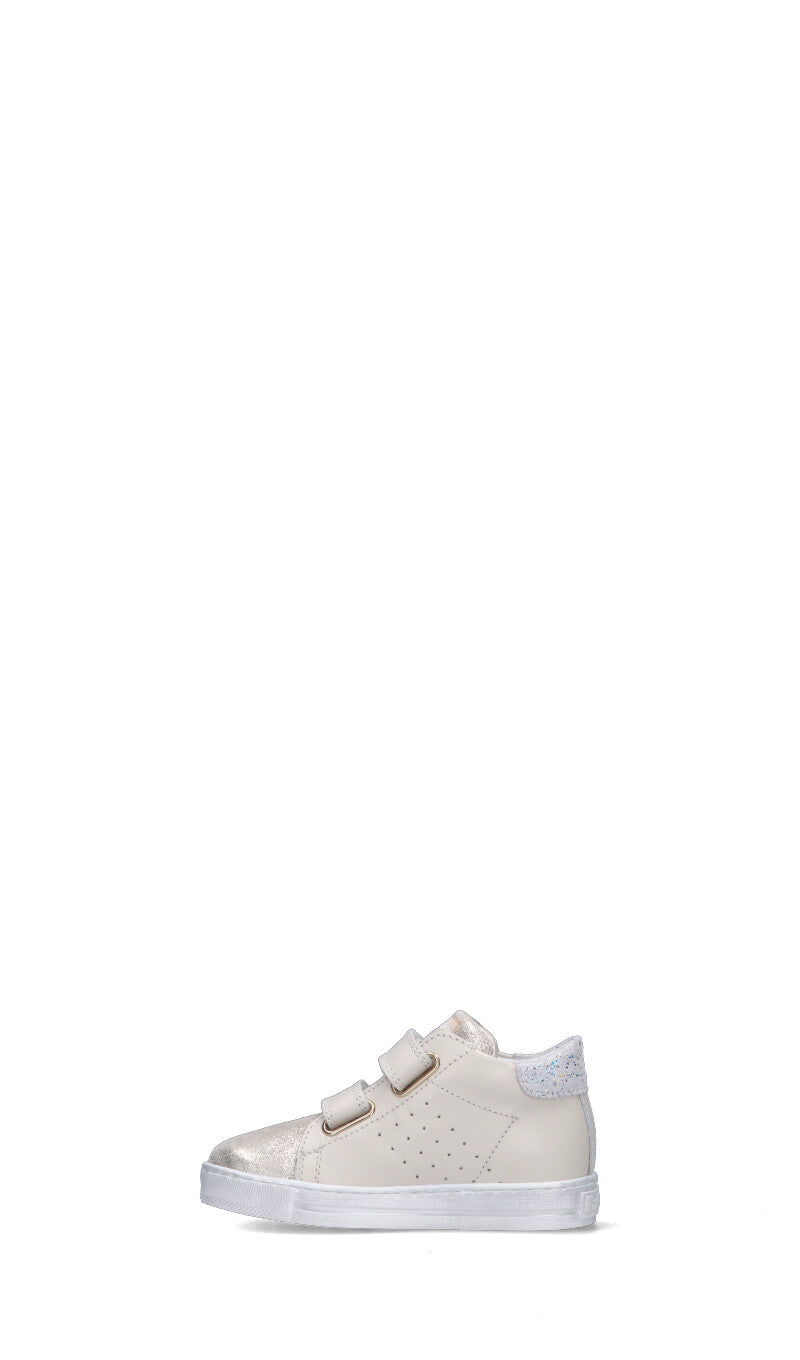 FALCOTTO Sneaker bimba panna in pelle