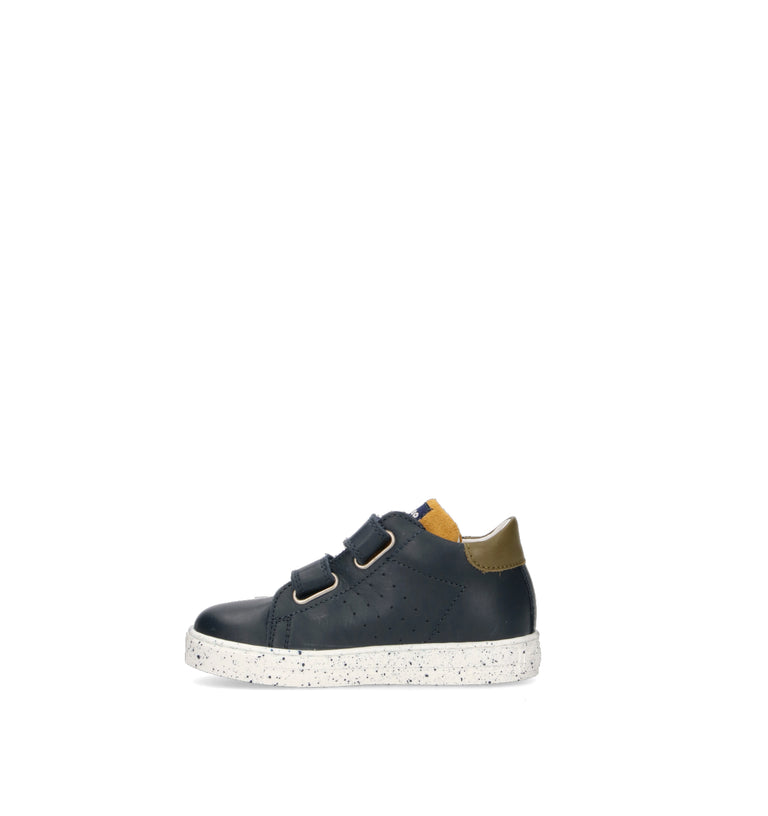 FALCOTTO Sneaker bimbo blu in pelle