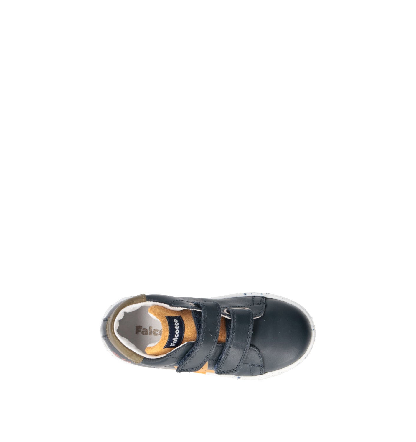 FALCOTTO Sneaker bimbo blu in pelle