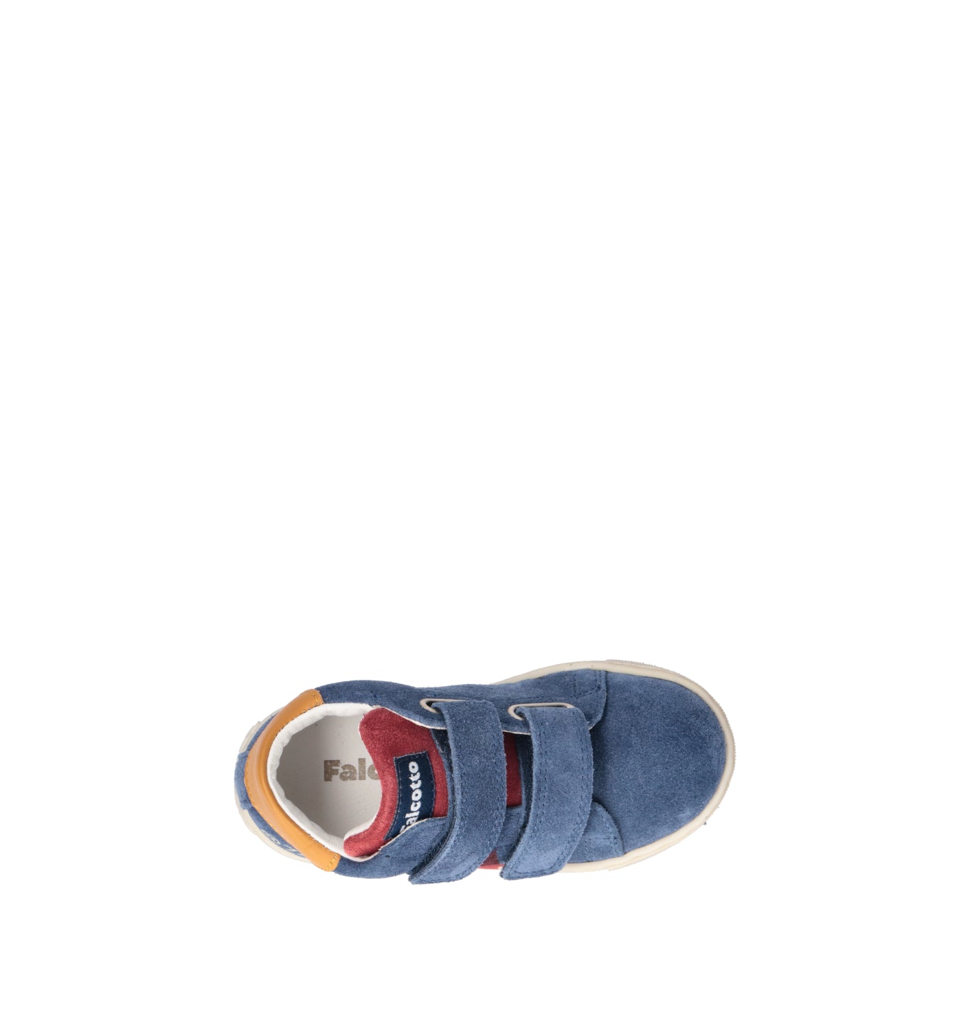 FALCOTTO Sneaker bimbo blu in suede