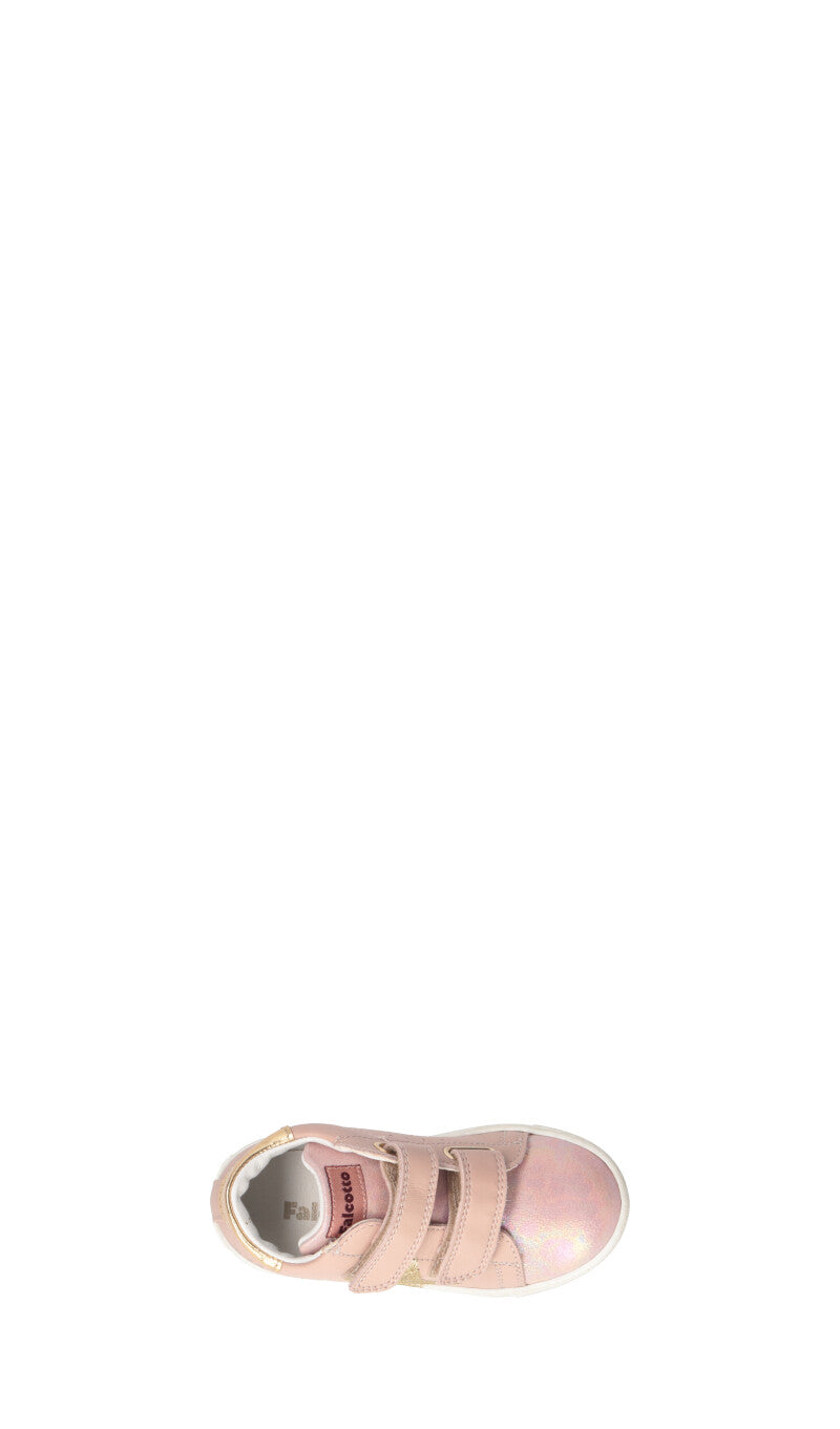FALCOTTO Sneaker bimba rosa in pelle