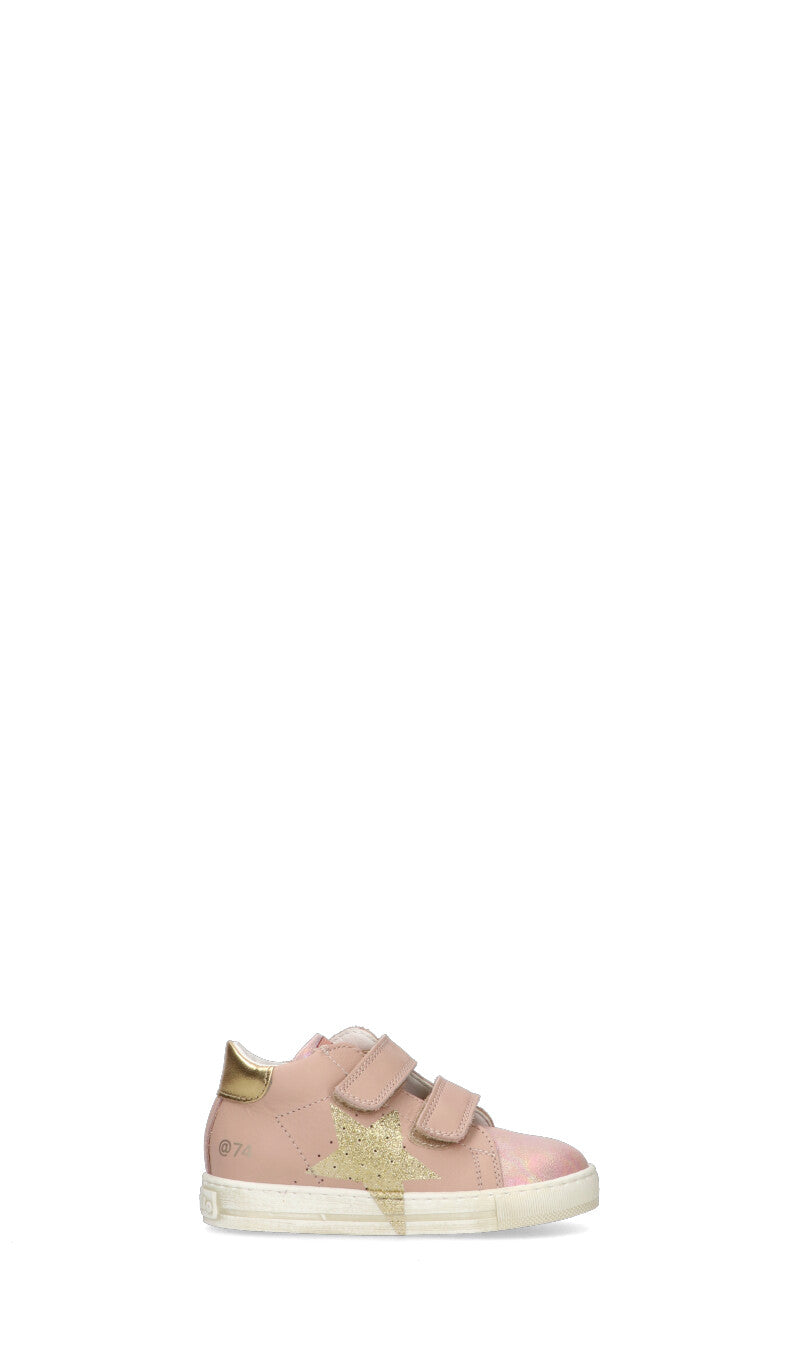 FALCOTTO Sneaker bimba rosa in pelle