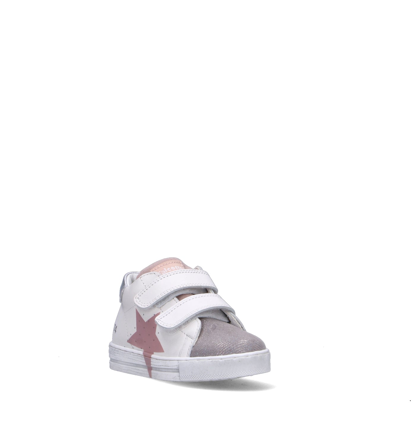 FALCOTTO Sneaker bimba bianca in pelle