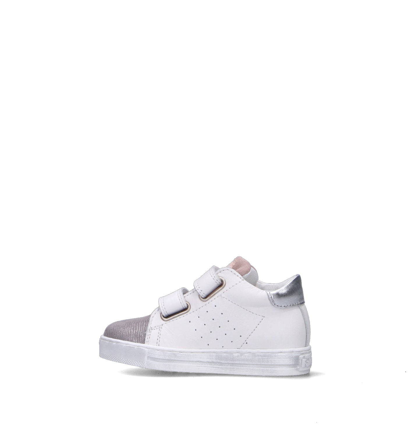 FALCOTTO Sneaker bimba bianca in pelle