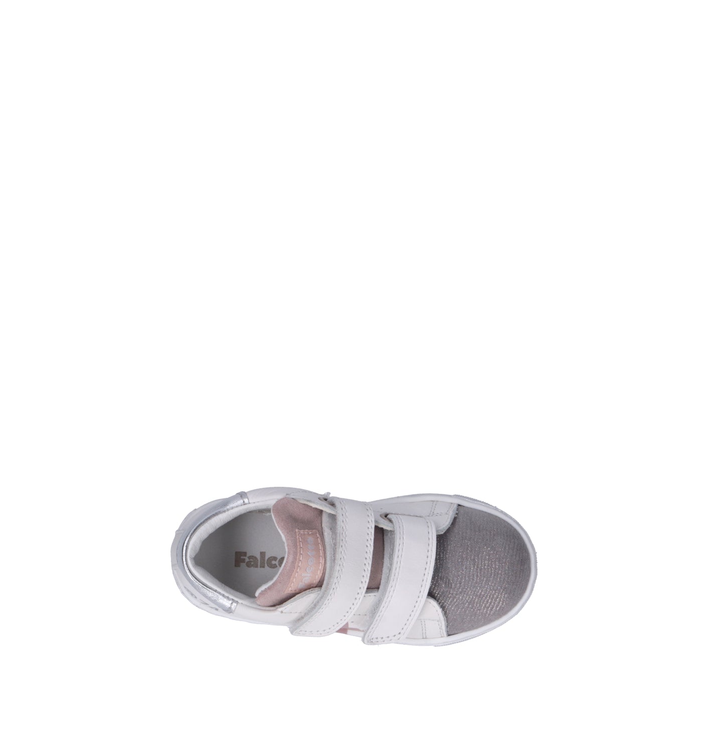 FALCOTTO Sneaker bimba bianca in pelle