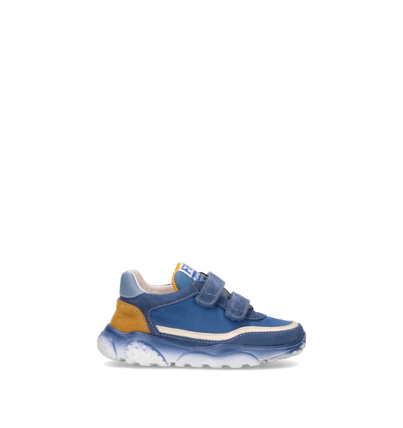 FALCOTTO Sneaker bimbo azzurra in suede