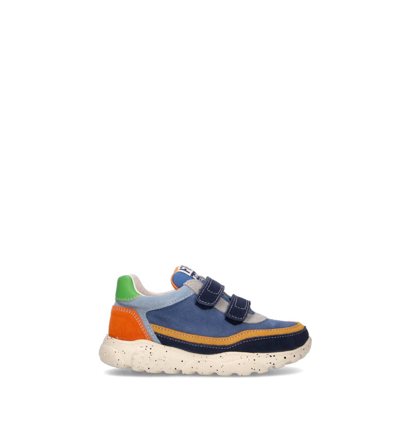 FALCOTTO Sneaker bimbo blu in suede