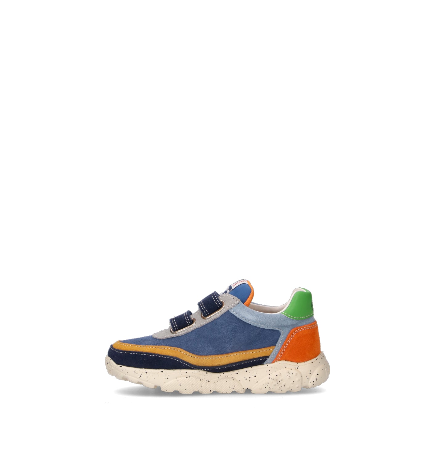 FALCOTTO Sneaker bimbo blu in suede