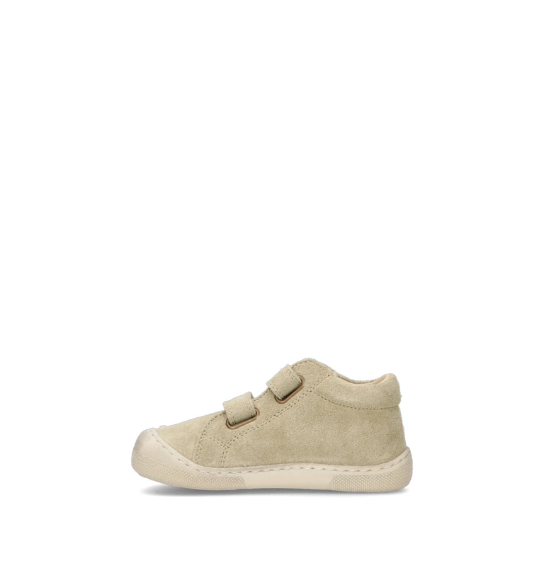 NATURINO Sneaker bimbo beige in suede