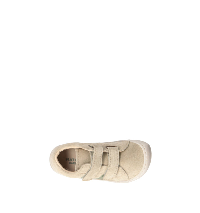 NATURINO Sneaker bimbo beige in suede