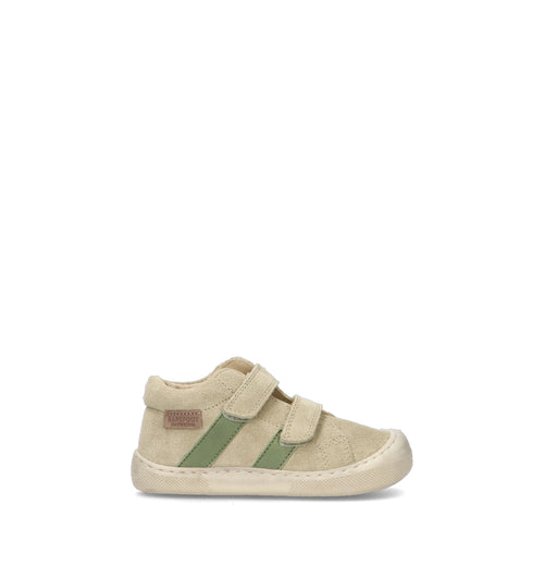 NATURINO Sneaker bimbo beige in suede
