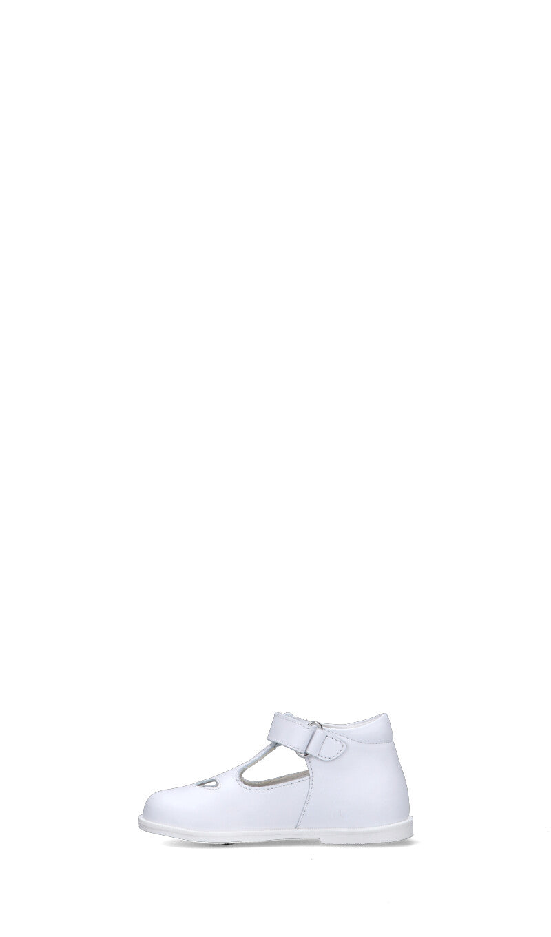 FALCOTTO Sandalo bimbi bianco in pelle