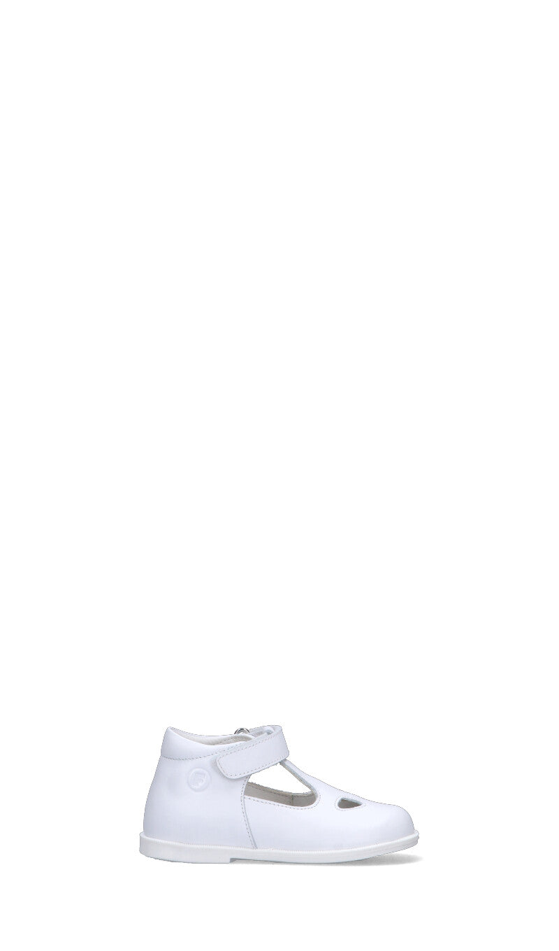 FALCOTTO Sandalo bimbi bianco in pelle