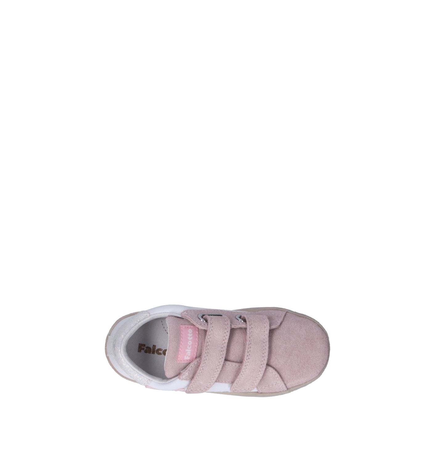 FALCOTTO Sneaker bimba bianca/rosa