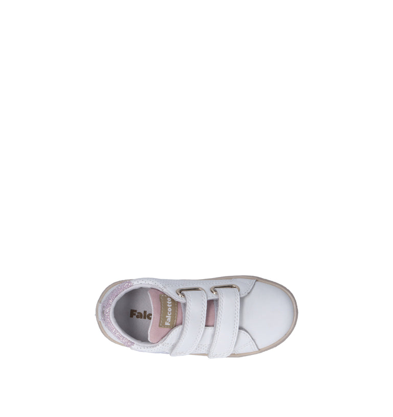 FALCOTTO Sneaker bimba bianca