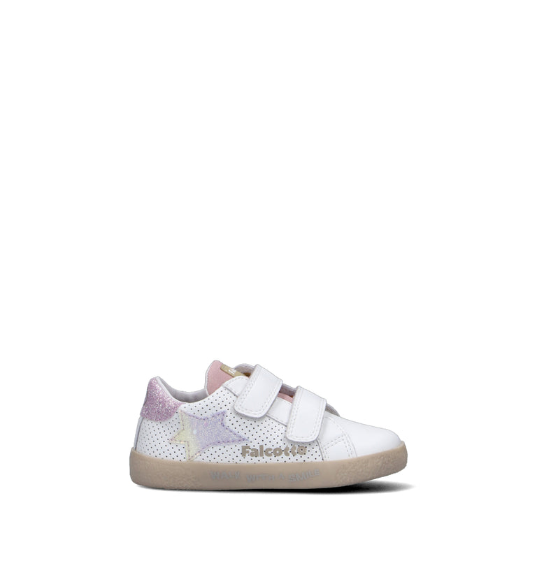 FALCOTTO Sneaker bimba bianca