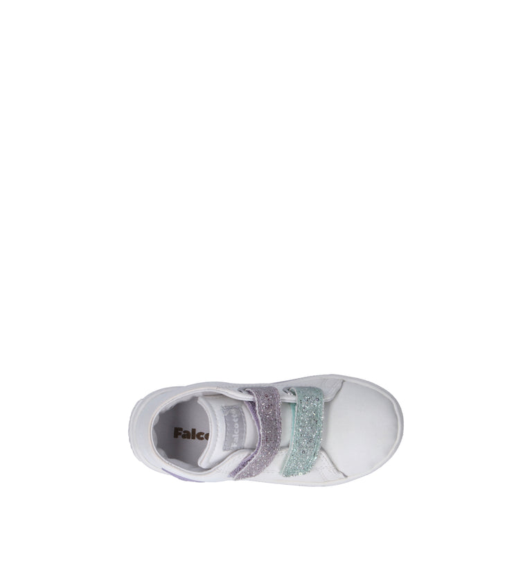 FALCOTTO Sneaker bimba bianca