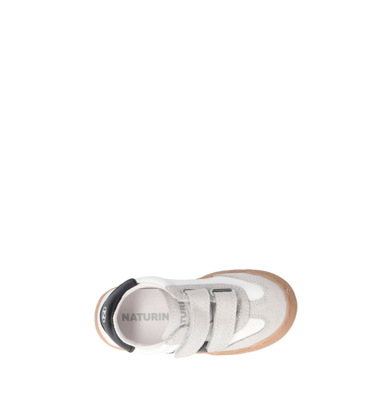 NATURINO Sneaker bimbo bianca in pelle