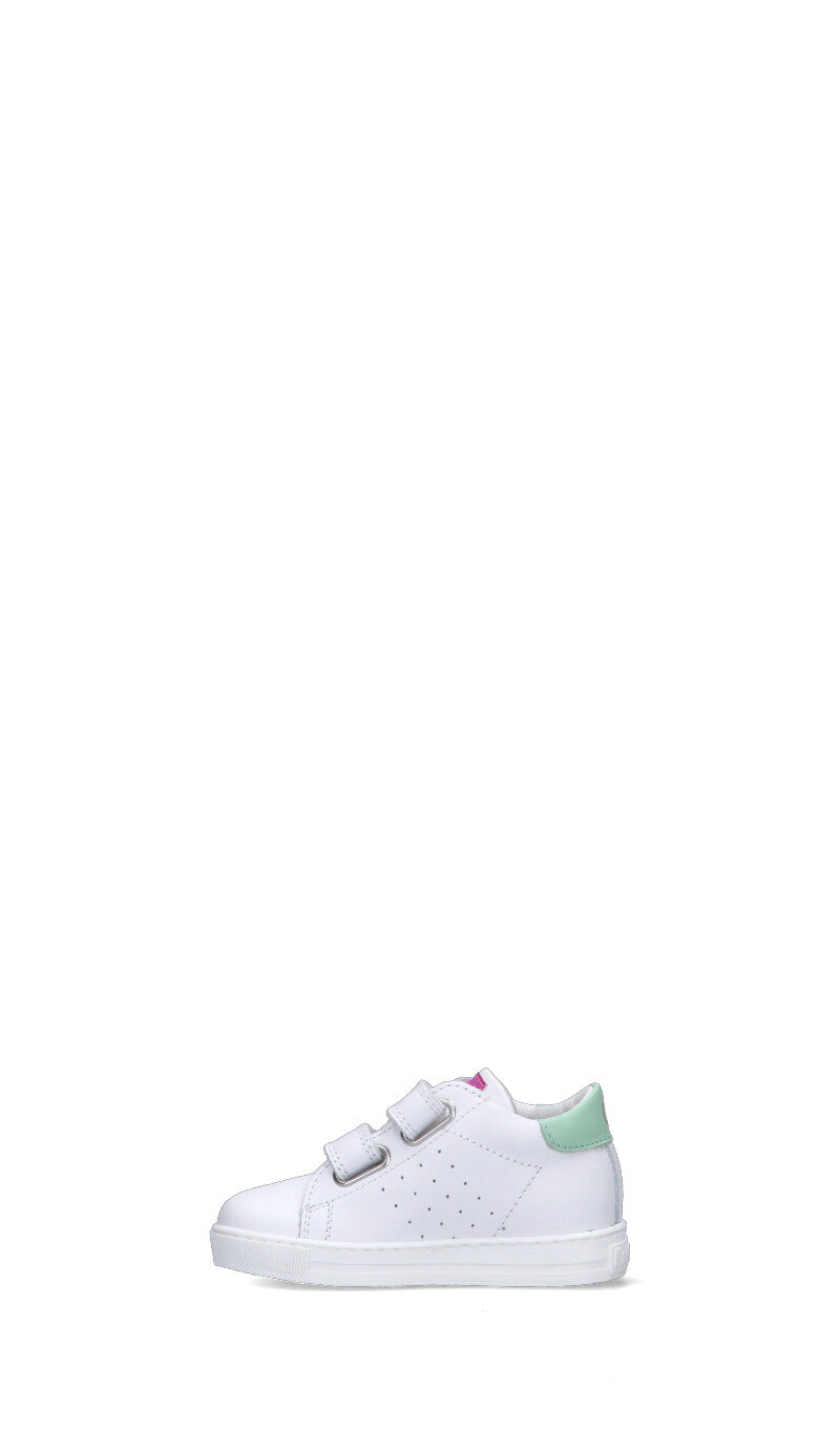 FALCOTTO Sneaker bimba bianca in pelle