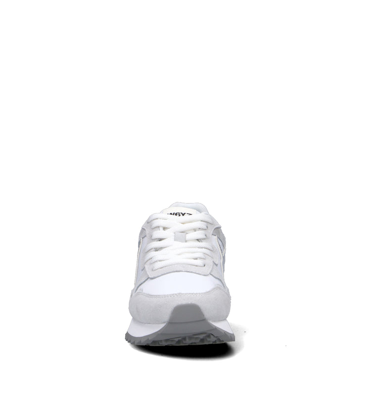 W6YZ Sneaker ragazza bianca/argento