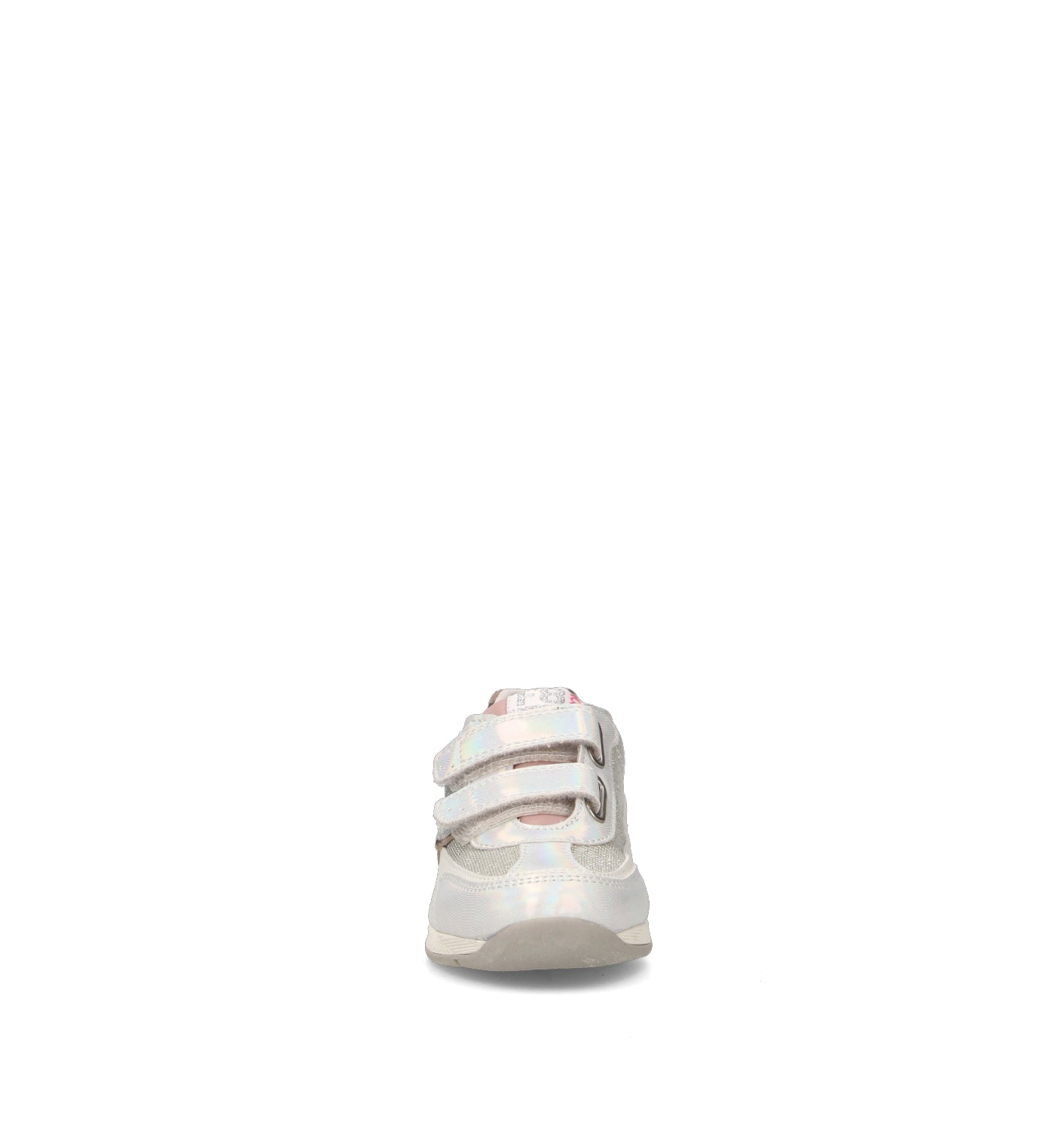 FALCOTTO Sneaker bimba argento in pelle
