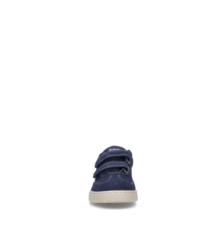 FALCOTTO Sneaker bimbo blu in suede
