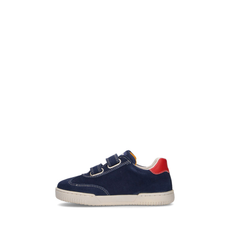 FALCOTTO Sneaker bimbo blu in suede