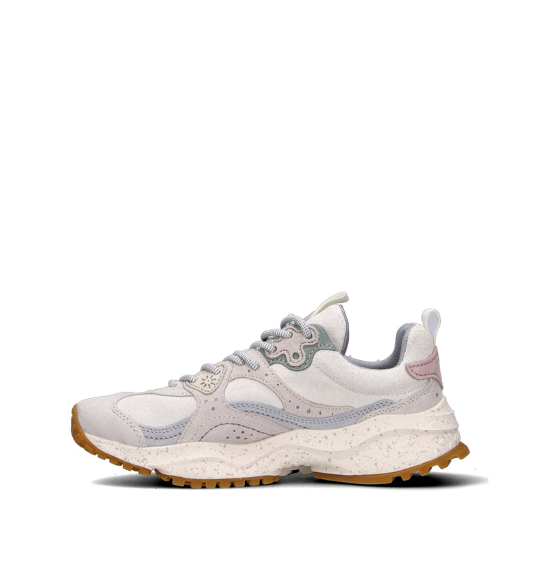 FLOWER MOUNTAIN Sneaker donna bianca