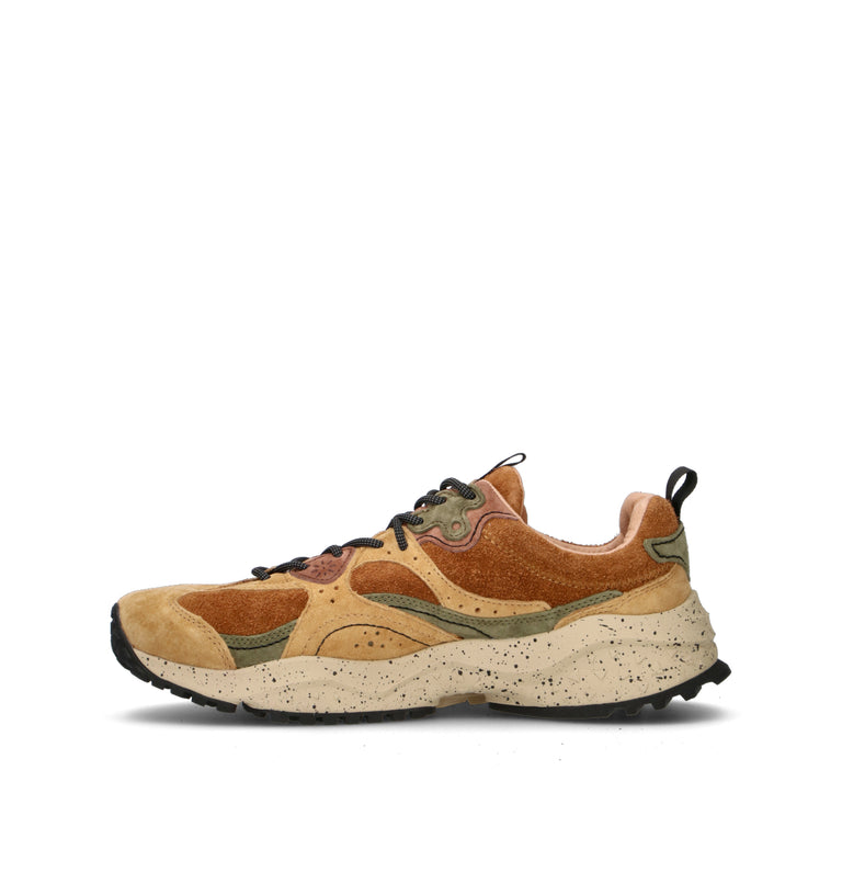 FLOWER MOUNTAIN Sneaker uomo beige in suede