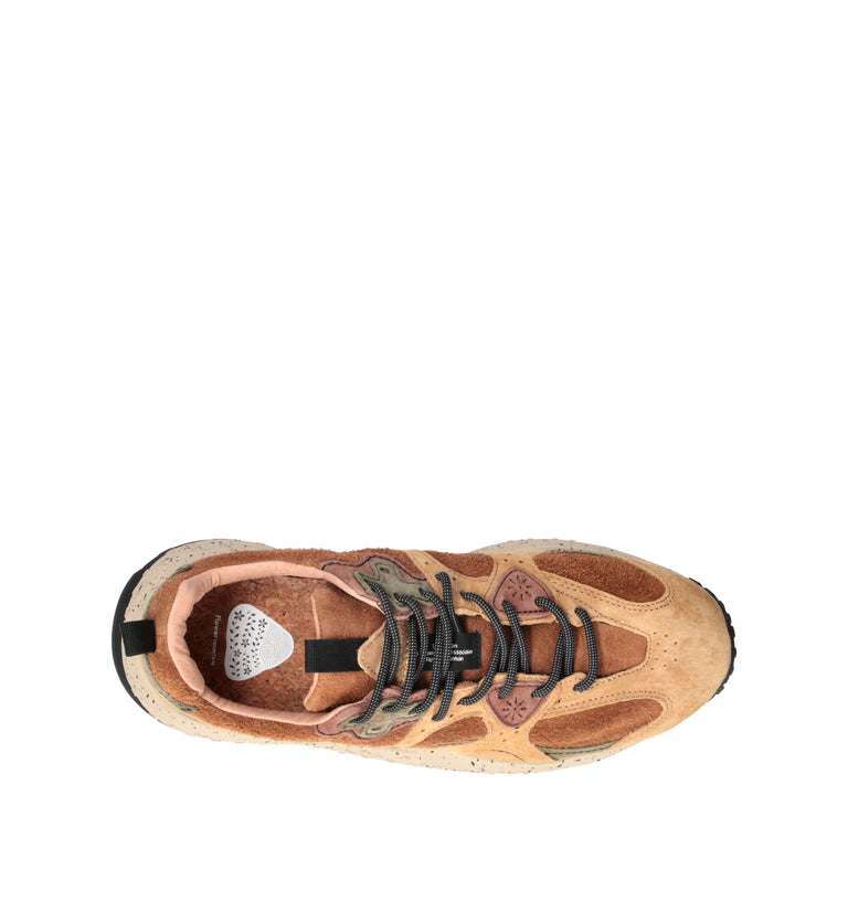 FLOWER MOUNTAIN Sneaker uomo beige in suede