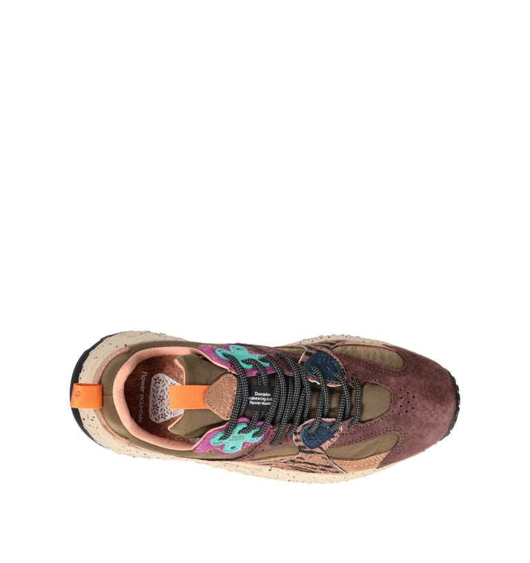 FLOWER MOUNTAIN Sneaker donna marrone