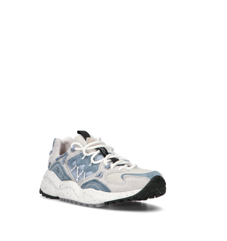 FLOWER MOUNTAIN Sneaker uomo grigia/azzurra