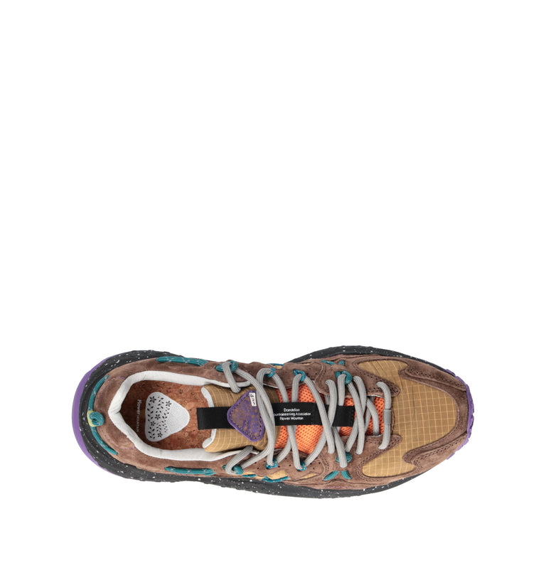 FLOWER MOUNTAIN Sneaker uomo marrone