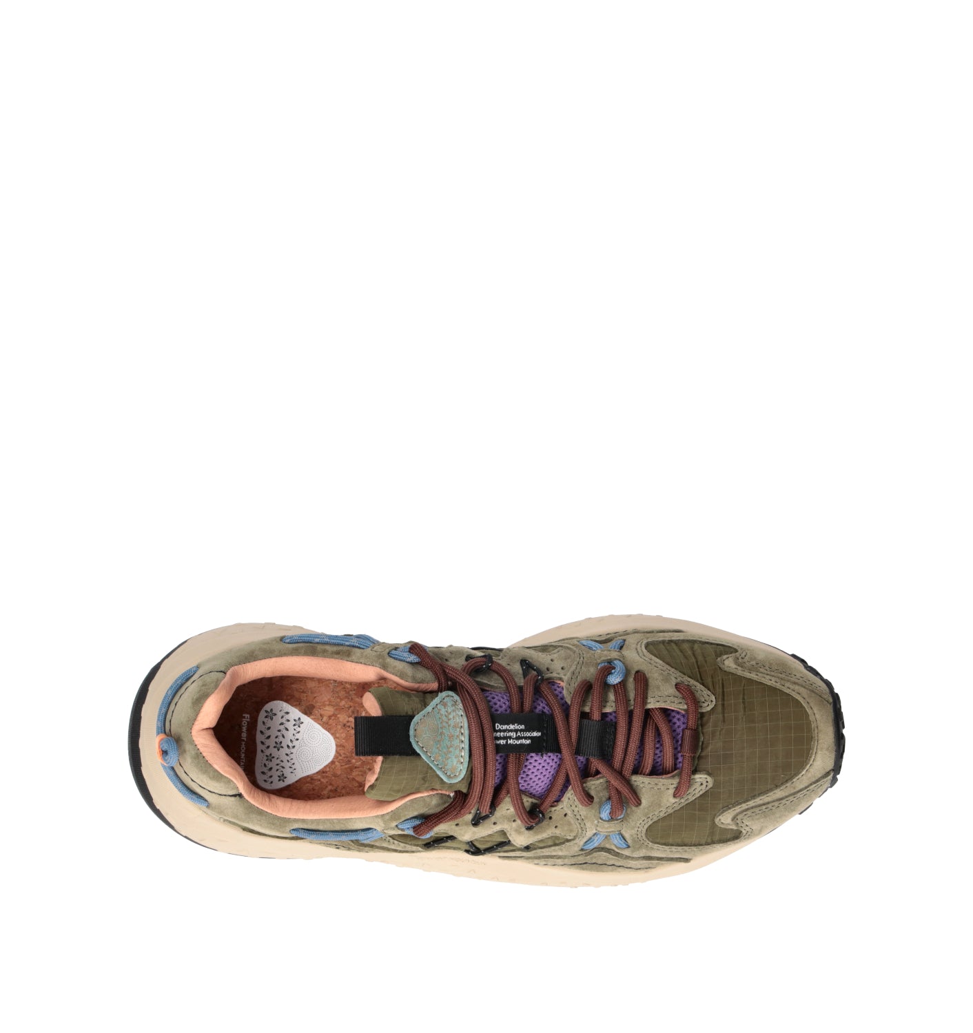 FLOWER MOUNTAIN Sneaker uomo verde