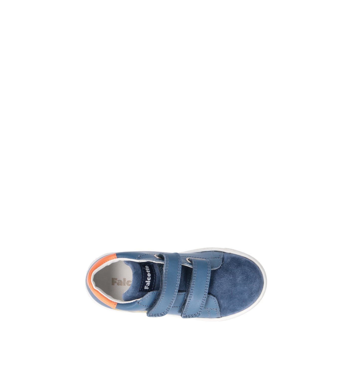 FALCOTTO Sneaker bimbo blu in pelle