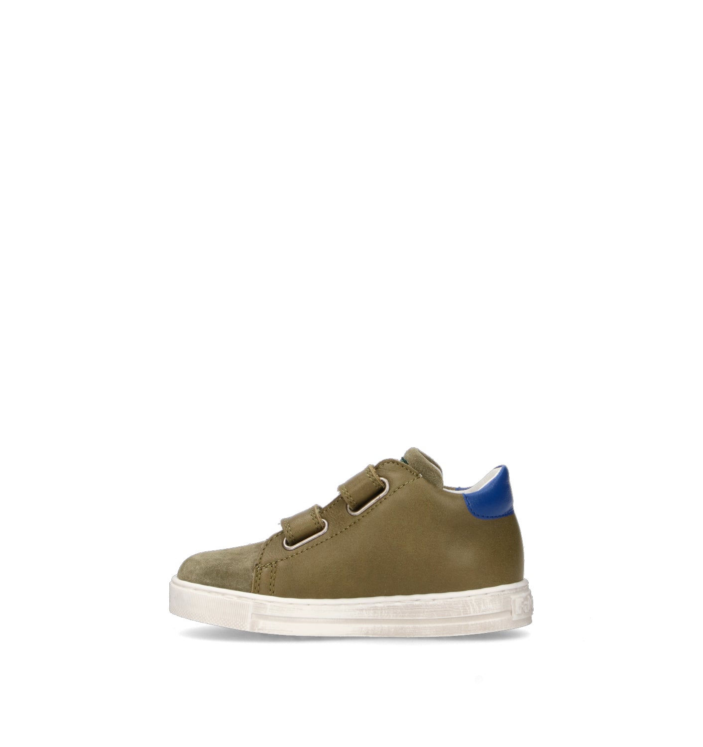 FALCOTTO Sneaker bimbo verde in pelle
